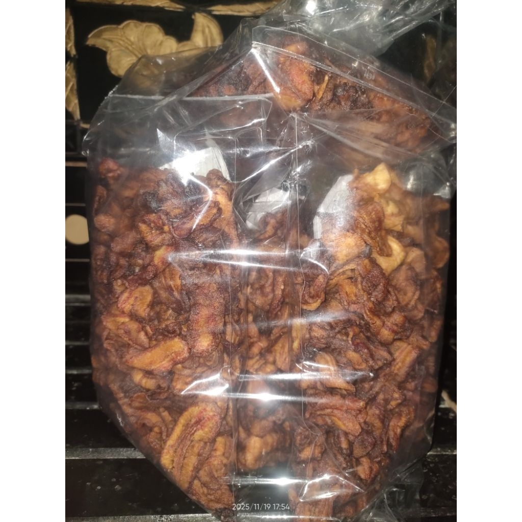 1 Ball Kripik Pisang Coklat Manis