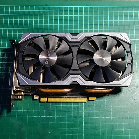 VGA Zotac GTX 1060 6GB GDDR5 192bit Dual fan Mantap jozz Geforce GPU Nvidia