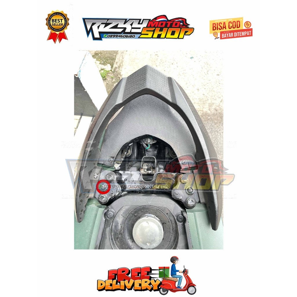 BAUT BODY SAMPING ( 1 BAUT ) MODEL SLASH GENIO BEAT DELUXE SCOOPY STREET NEW PRESTIGE TAHUN 2018 - 2