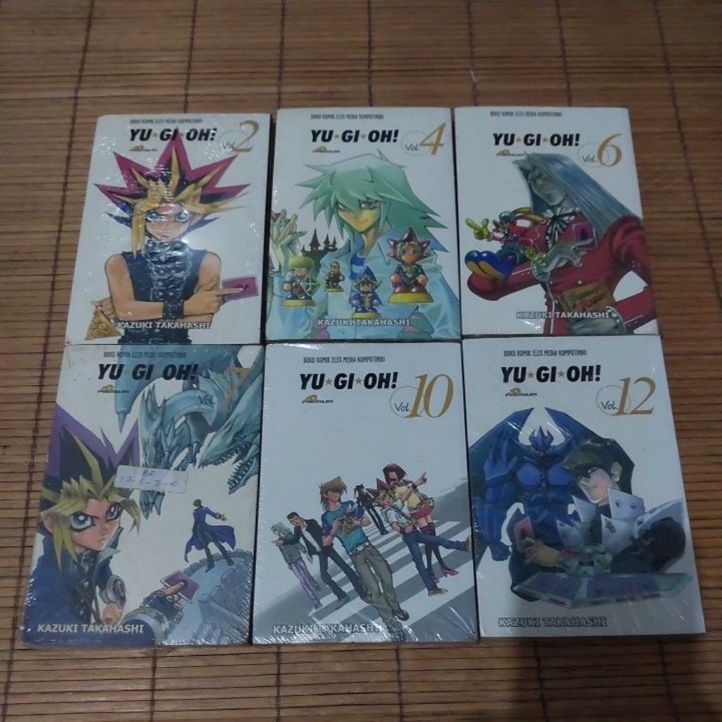 [CABUTAN] Komik Yu-Gi-Oh Premium, Komik Yugioh Premium by Kazuki Takahashi vol 2, 4, 6, 7, 10, 12 SE