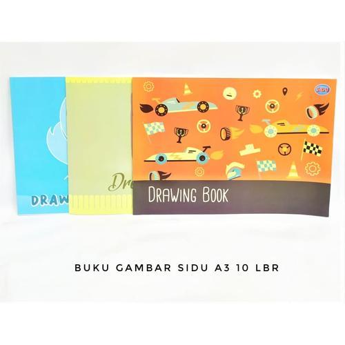 ( 1 BUKU GAMBAR ) BUKU GAMBAR SINAR DUNIA A3 / Drawing Book Sinar Dunia SD SiDu A3
