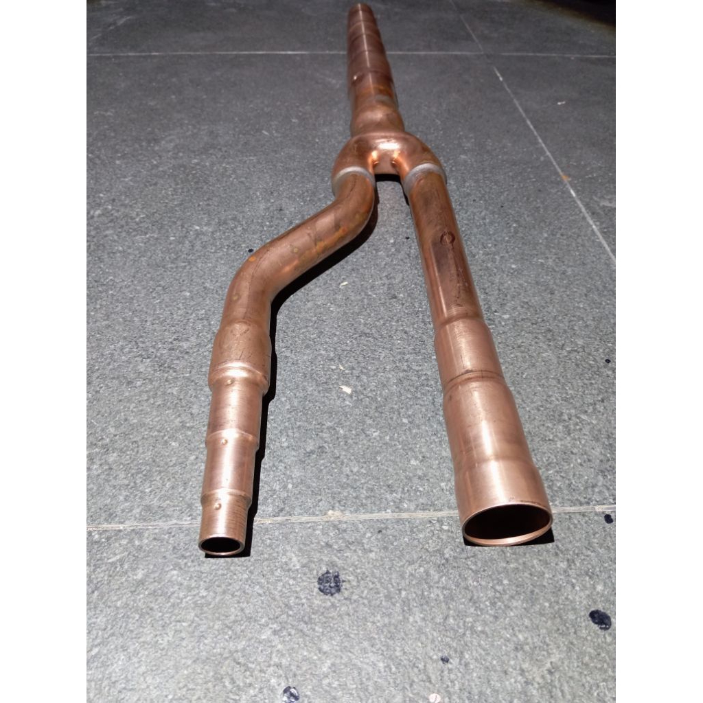 pipa cabang tembaga berbentuk Y Daikin VRV MDS-Y6-12
