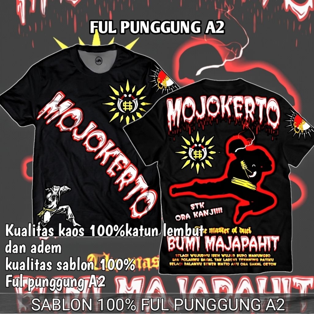 kaos pshw mojokerto terbaru kaos distro disain terbaru sh winongo mojokerto ful punggung A2