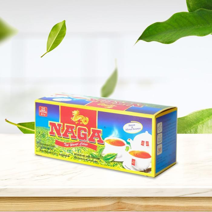 Teh Naga Celup Isi 25 Kantong Wangi Malang