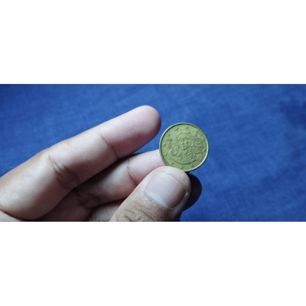 KOIN 10 CENT EURO NEGARA ITALI
