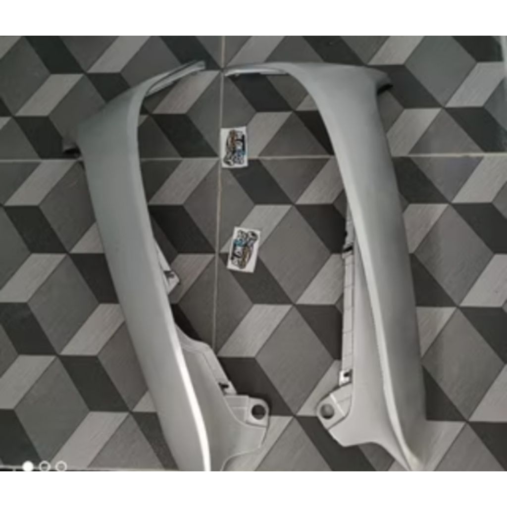 Cover sayap luar motor Honda Supra x lama Supra fit lama Warna SILVER
