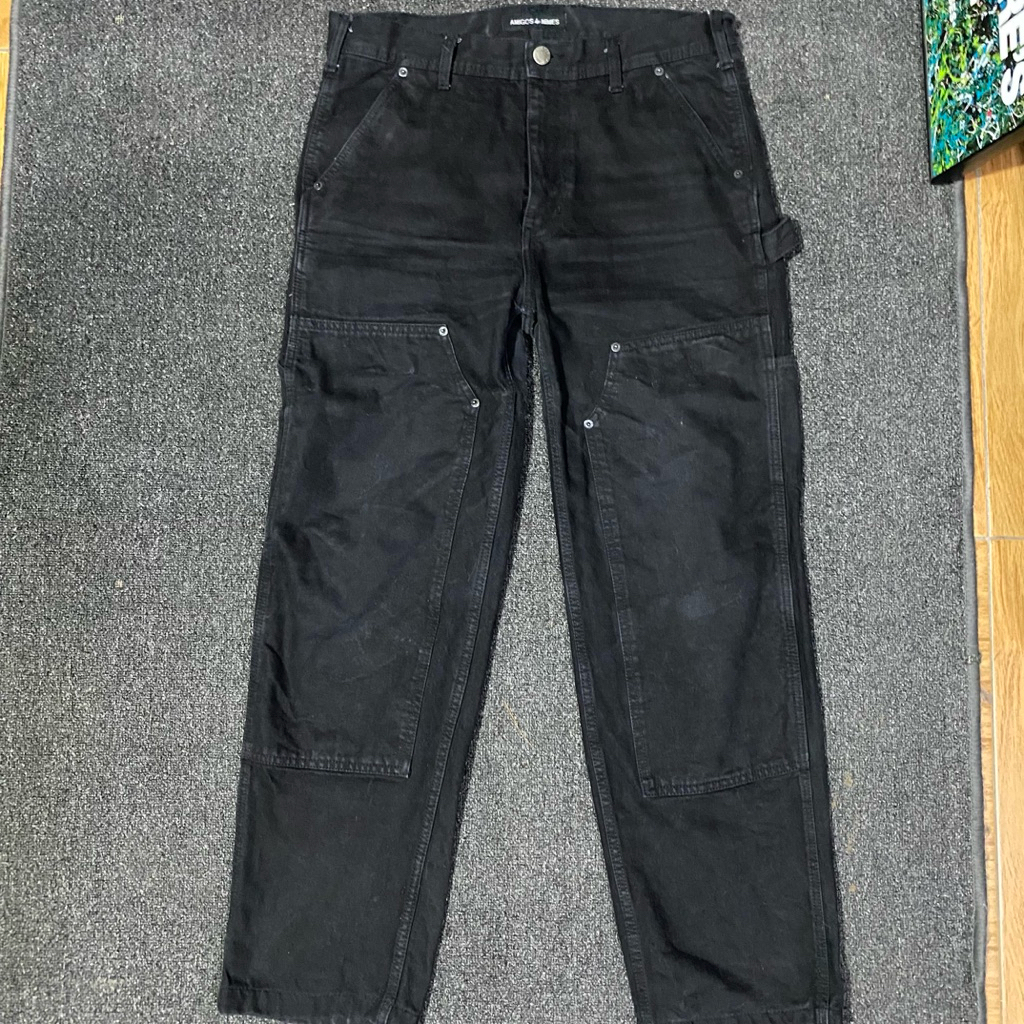 Black Carpenter Jeans by Amigos de Nimes