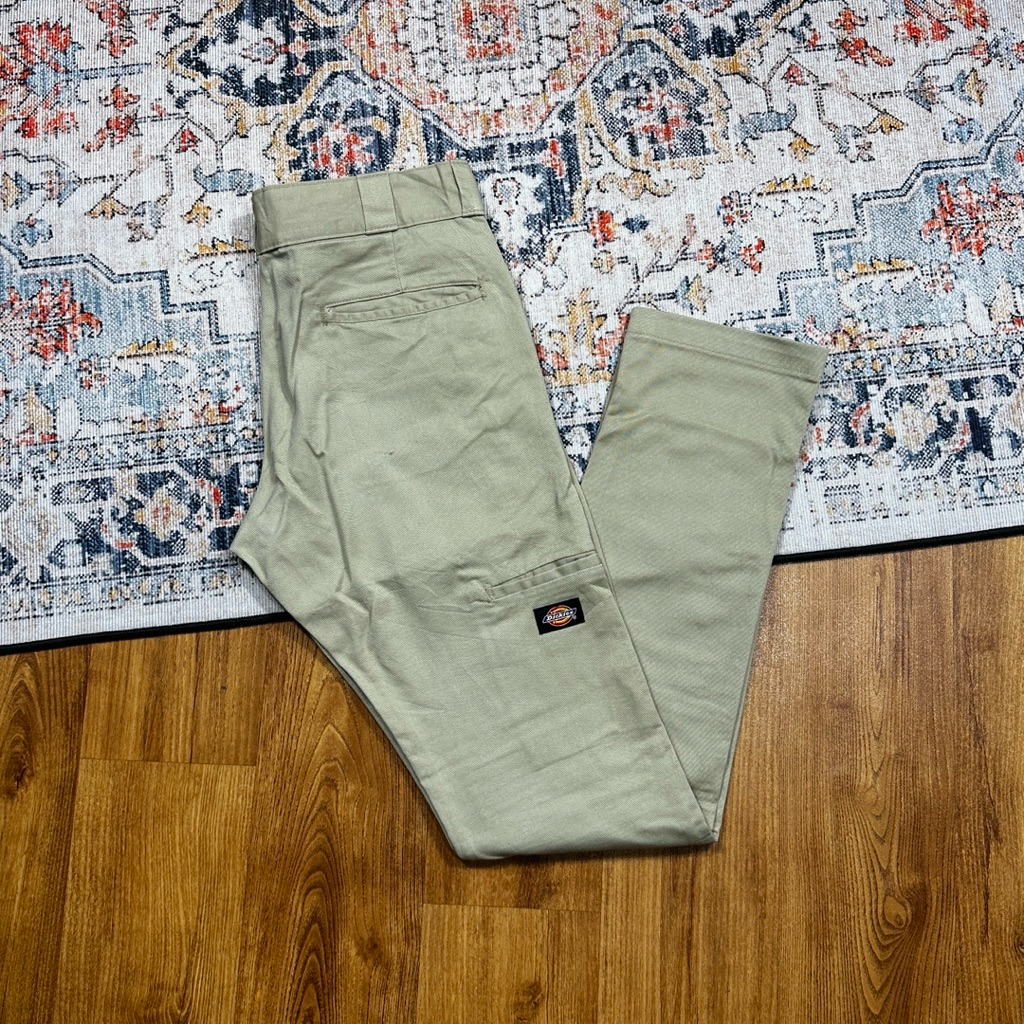 DICKIES SKINNY STRIGHT DOUBLE KNEE WORK PANTS SECOND