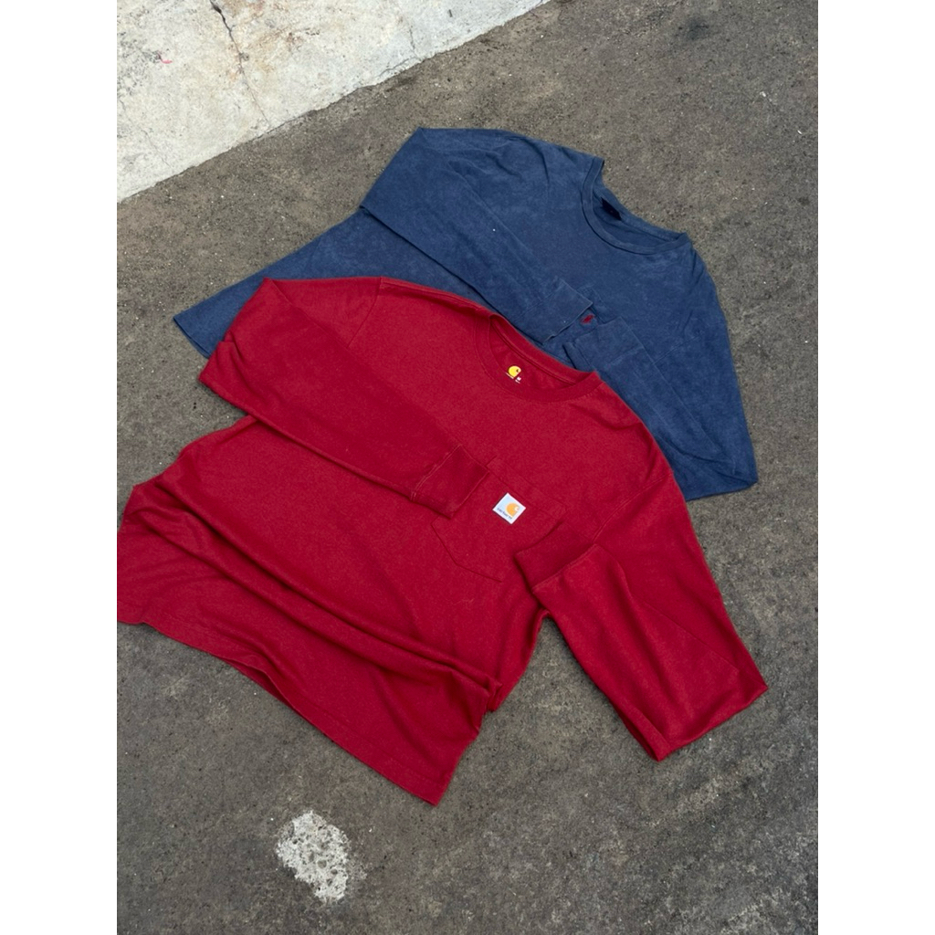 Long Sleeve Carhartt Red