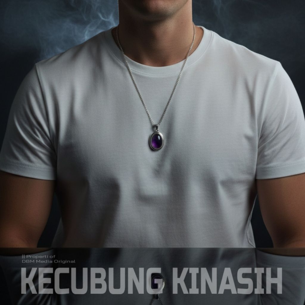 Liontin Kecubung Ungu Kinasih Amethys Natural