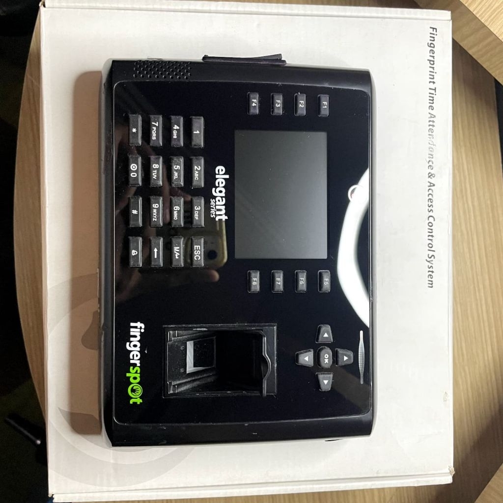 mesin absensi fingerspot new elegant series