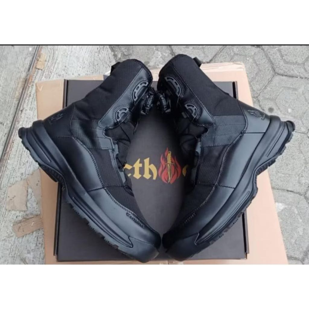 ORI BERGARANSI TERMURAH SEPATU PDL TALI PUTAR TACTHICAL COMBAT