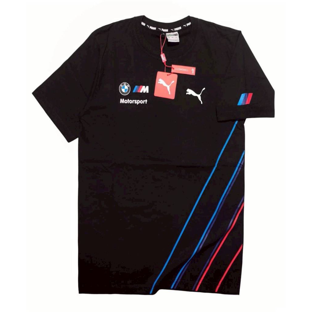 NEW ‼️ PUMA BMW T-Shirt Branded Premium Kaos Distro Lengan Pendek 100% Cotton Combed 24S Original Qu