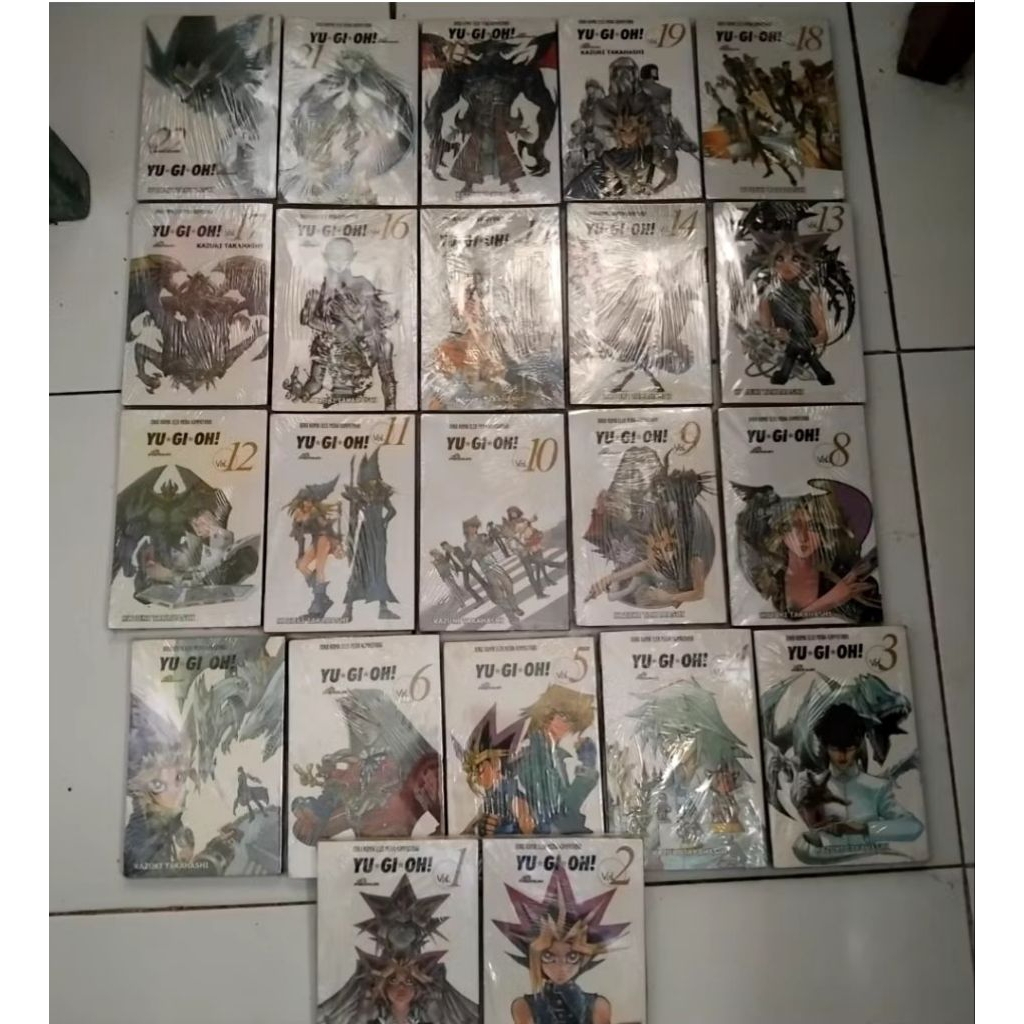 komik yu-gi-oh premium new segel 1-22