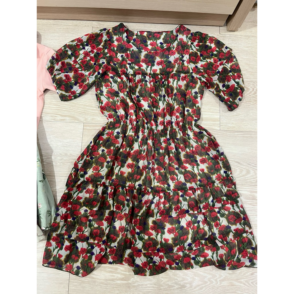 prelov DRESS PESTA / PARTY / KOREA STYLE /DRESS BUNGA / MINI DRESS