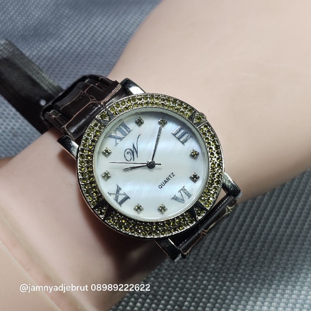 Jam W by Waltham WBW65S MOP Dial Diamond Ladies Bekas