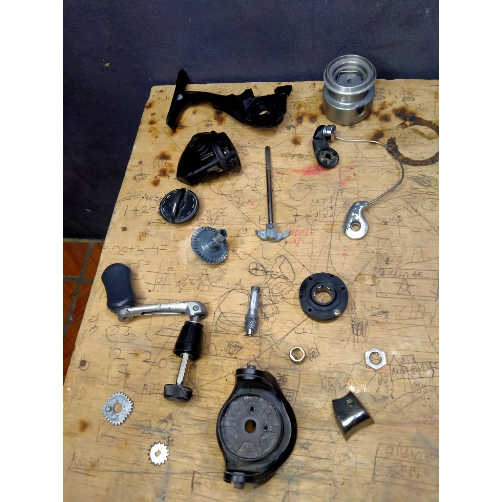 sperpart reel shimano sienna 1000fd