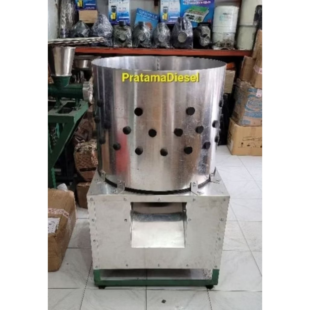 Mesin Pencabut bulu ayam besar  Dinamo 1hp