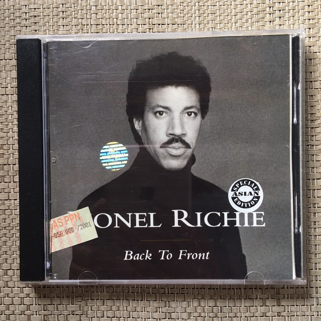 CD Lionel Richie - Back To Front