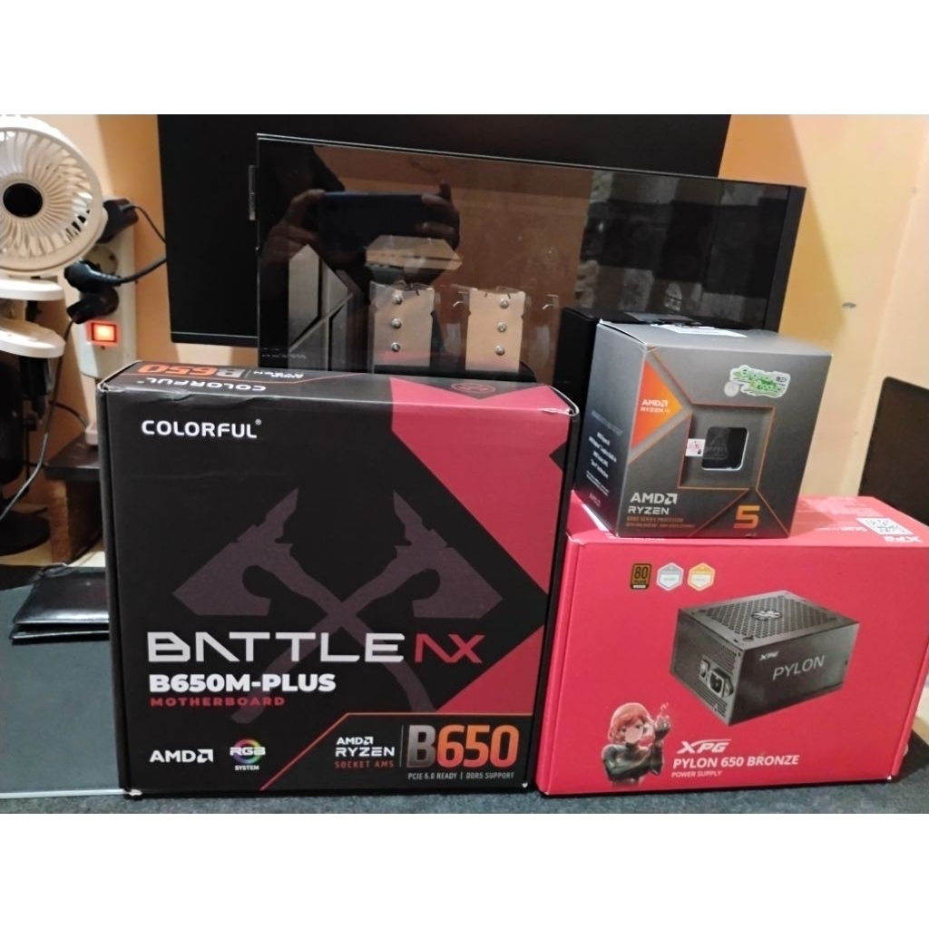 Pc Ryzen 5 8600g ram 16gb ddr5 full garansi