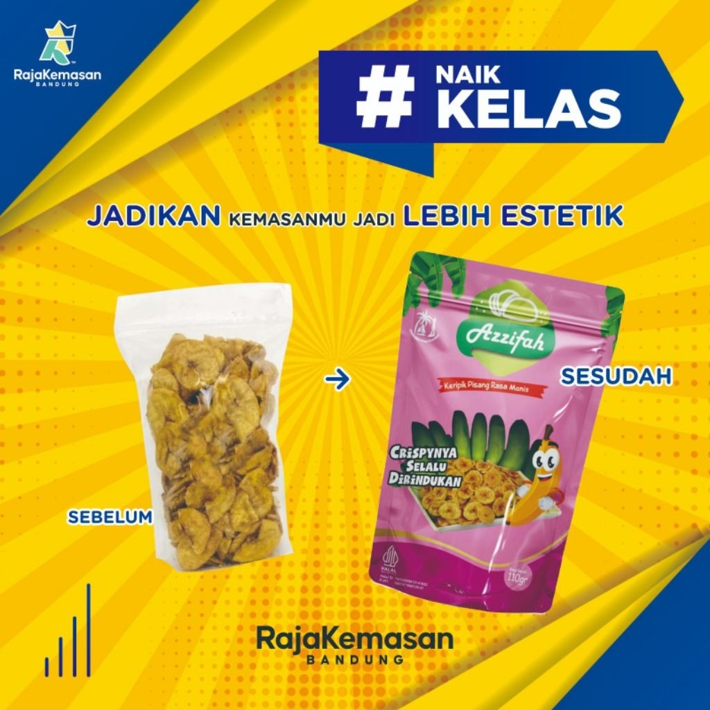 STANDING POUCH NON-ZIPPER CUSTOM UKURAN 15x22 15x24 16x23 16x24 16x26 KEMASAN MAKANAN KOPI SNACK