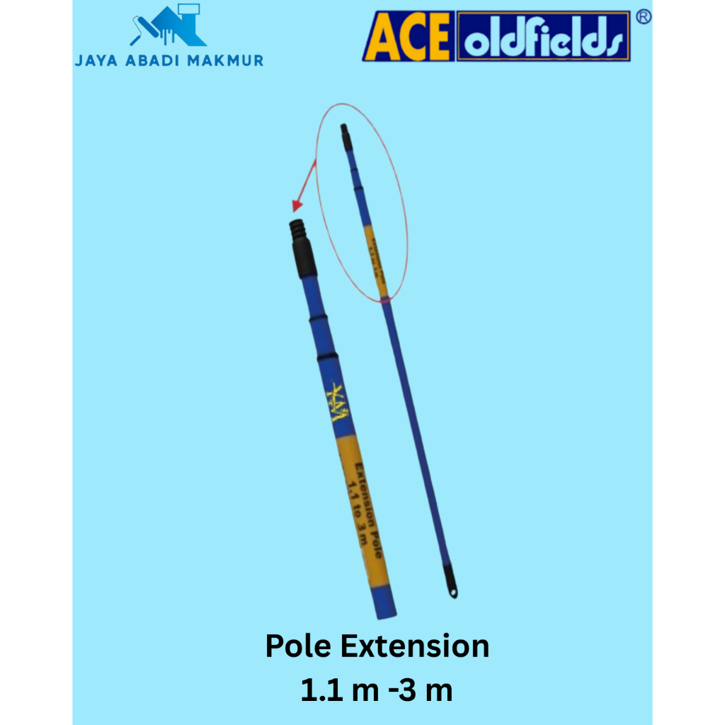ACE Oldfields Pole Extension 1.1 meter - 3 meter