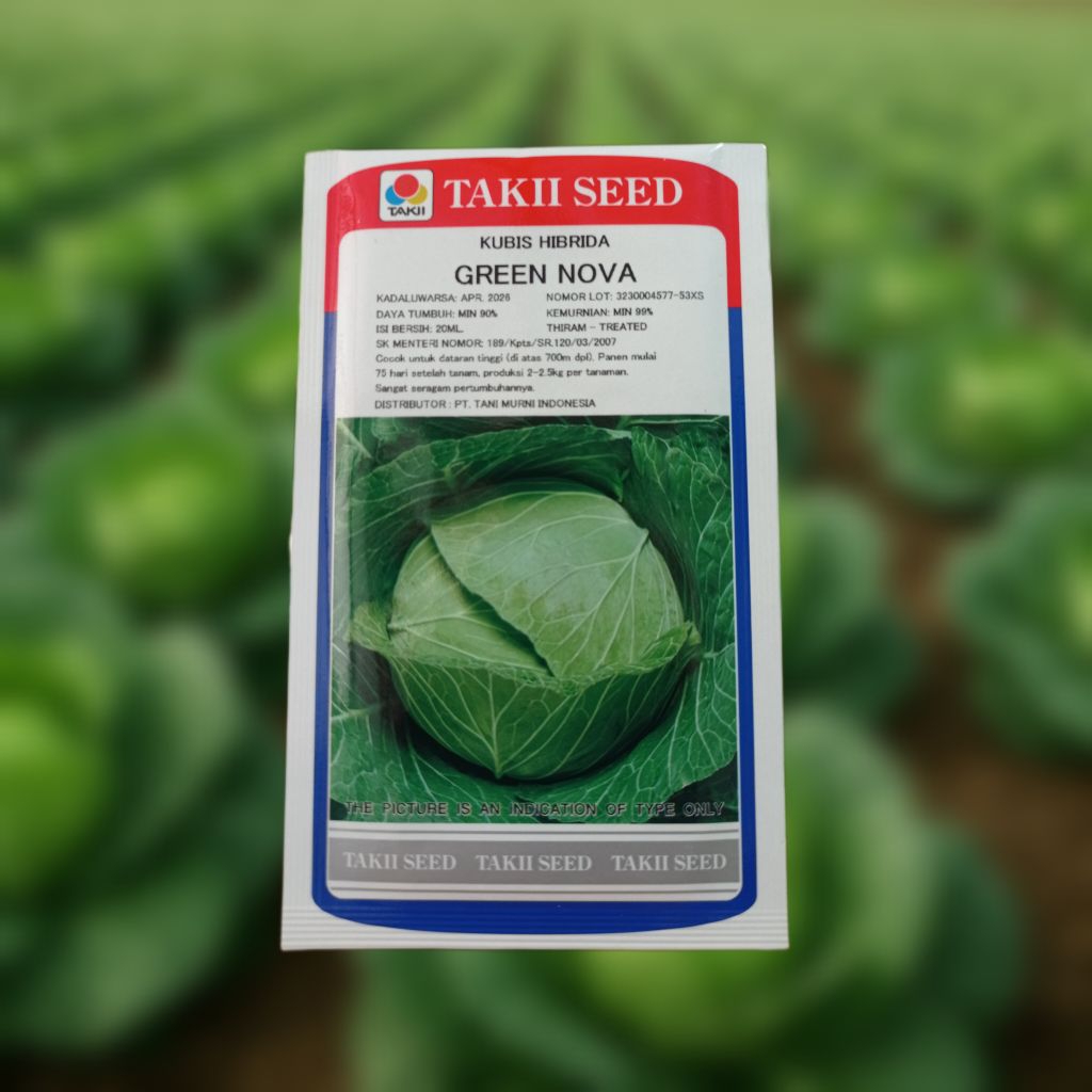 Benih kubis GREEN NOVA 20ml