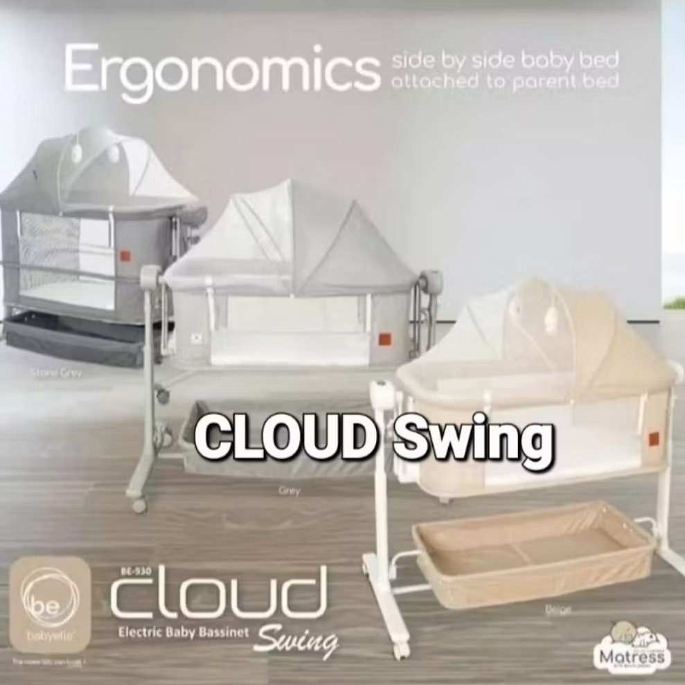 Box Babyelle Cloud Swing BE 930 Side Bed
