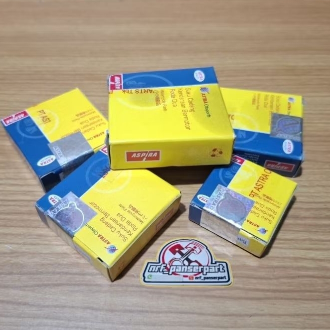 ORIGINAL ASPIRA//PAKET LAHER GIRBOX RASIO BEAT/SCOOPY VARIO SPACY///BEARING GEARBOX TRANSMISI GARDAN