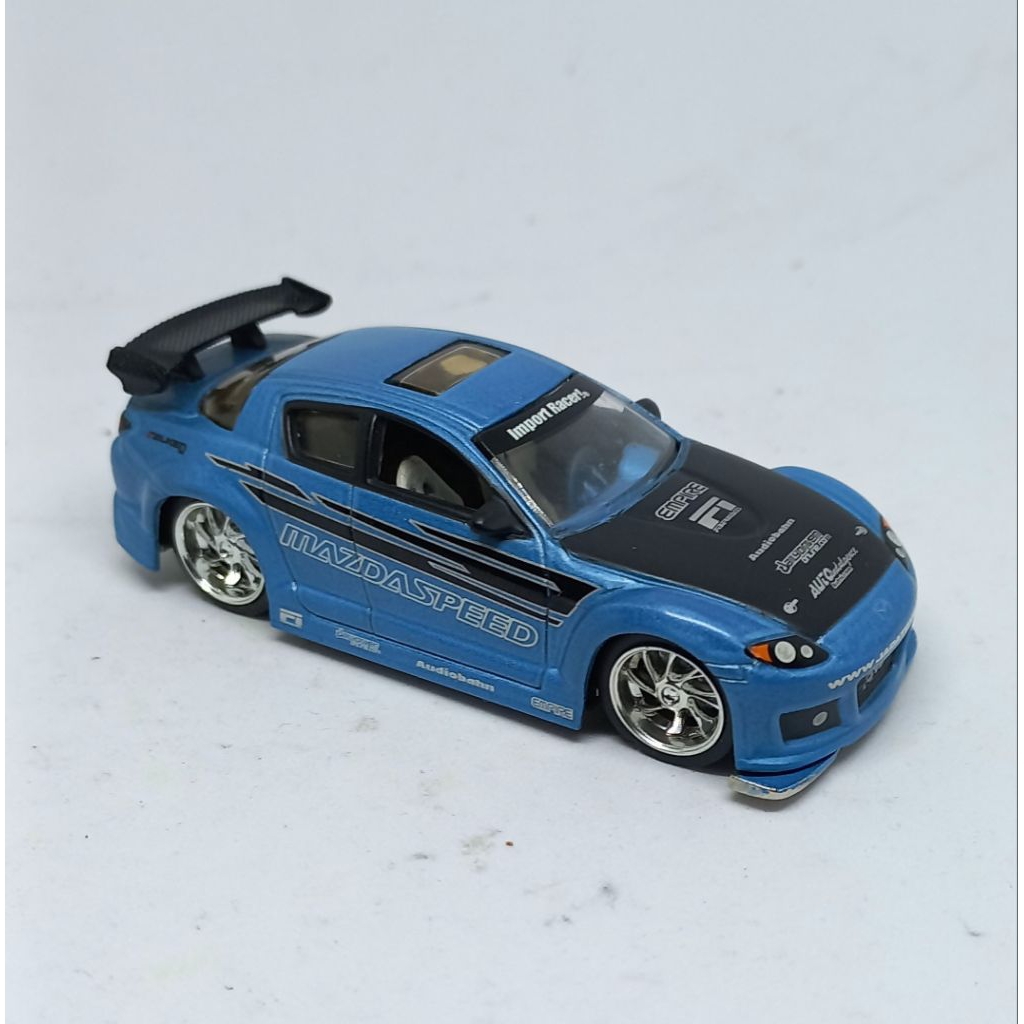 jada toys mazda rx-8 rx8 import racer loose diecast 1/64 (t)