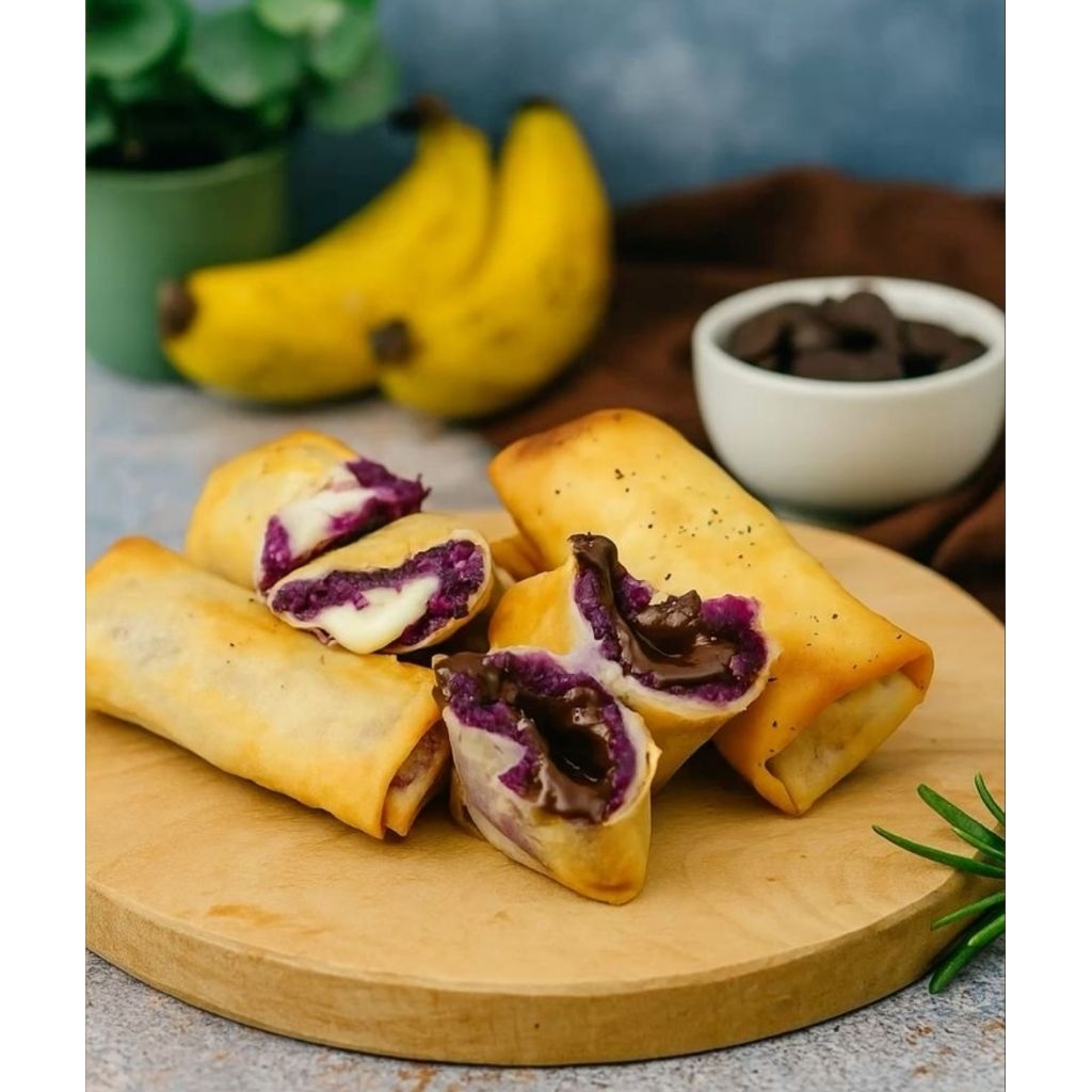 LUMPIA UBI UNGU frozen