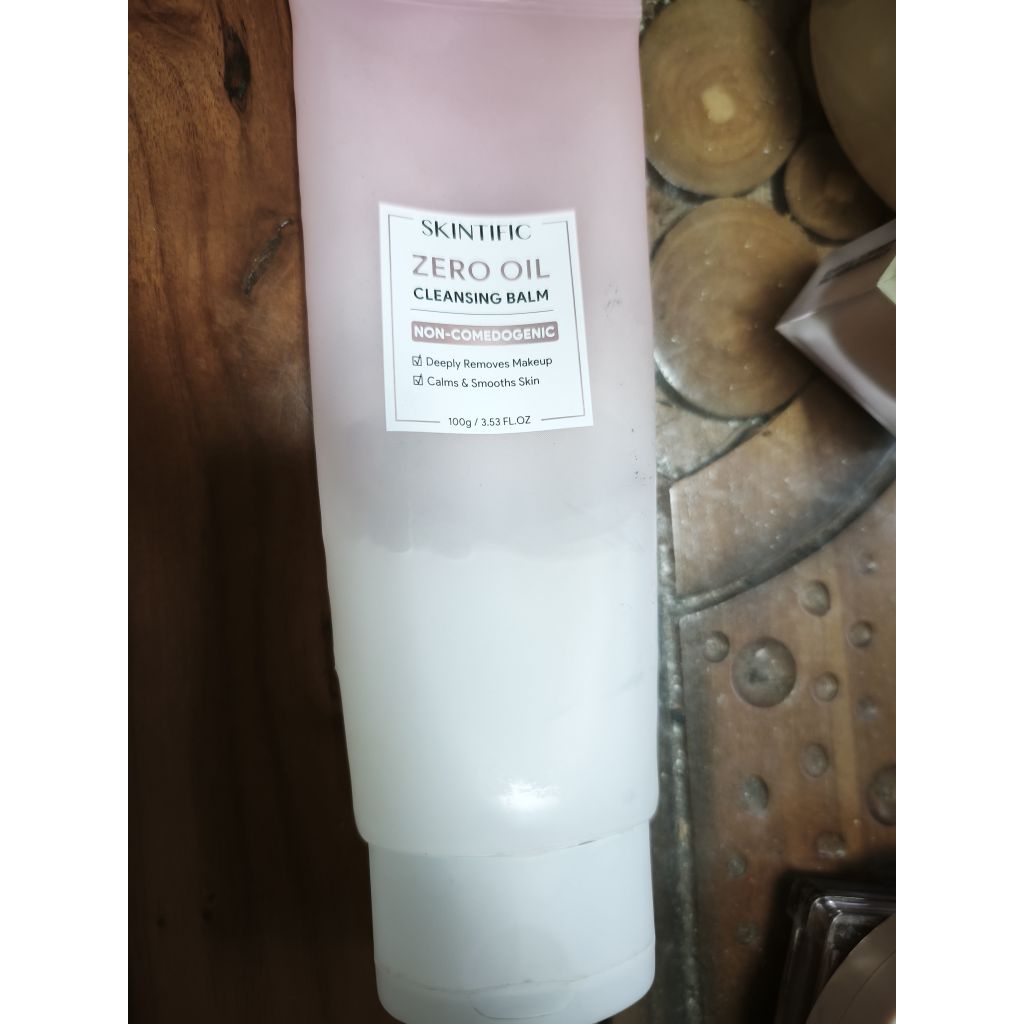skintific cleansing balm zero oil