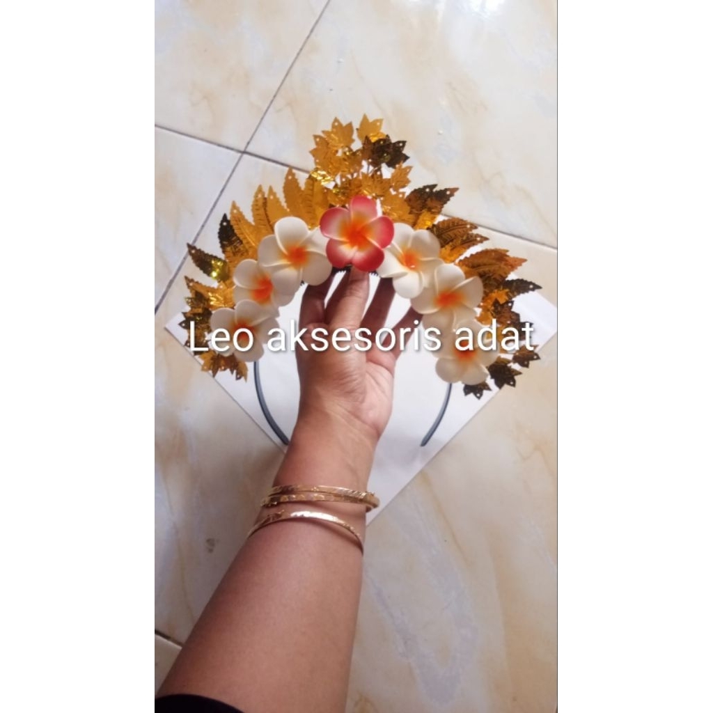 Bando bali kamboja merah