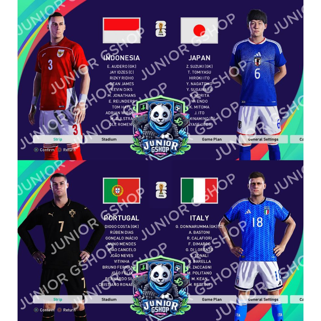 OF PATCH PES 2021 UPDATE TERBARU PS4 & PS5 ORIGINAL ONLY (Bukan utk PS4 Bajakan/HEN)