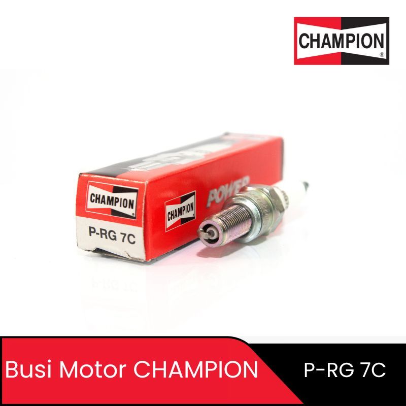 Busi Motor CHAMPION - PRG 7 C untuk Yamaha, Suzuki, Bajaj, TVS