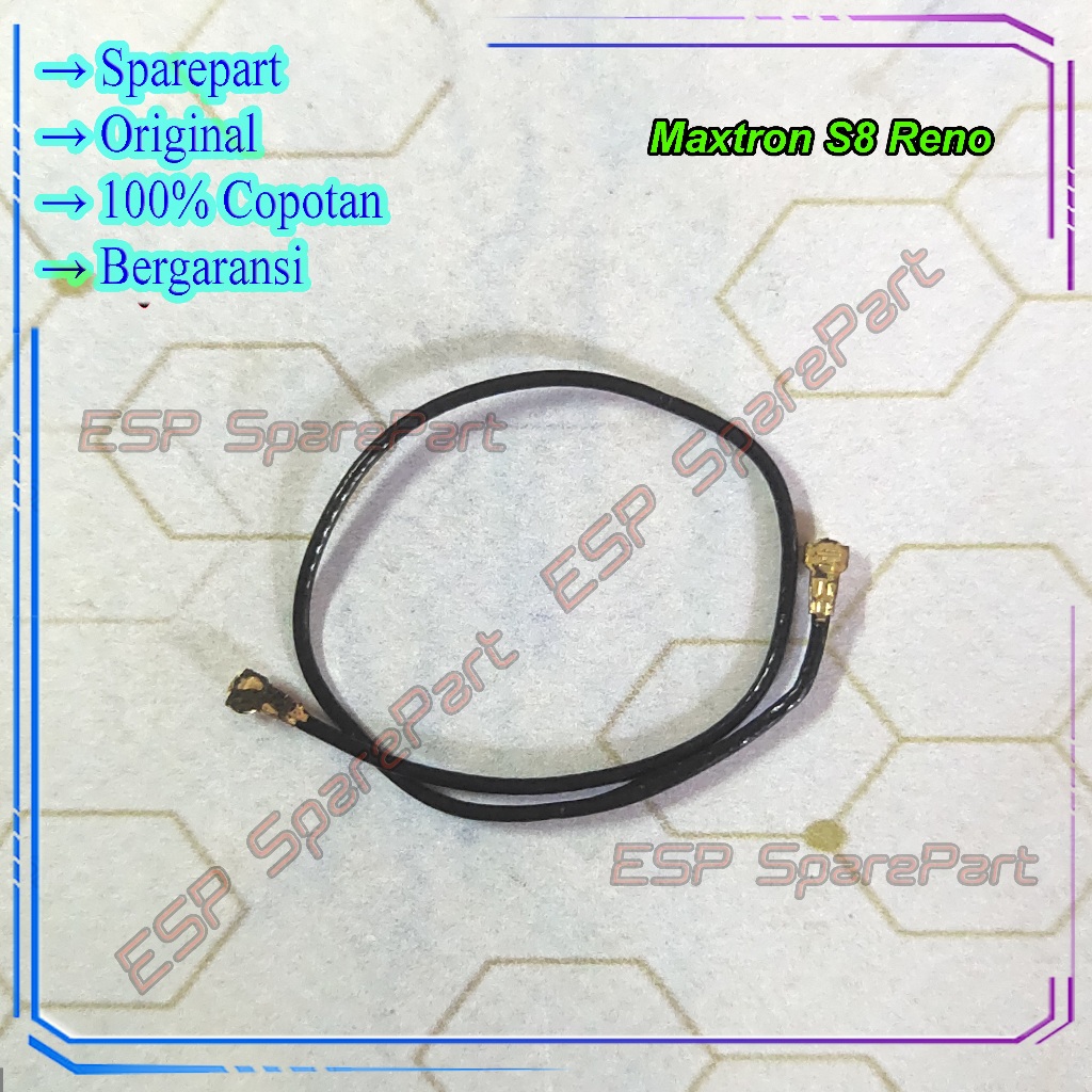 Kabel Antena Maxtron S8 Reno Penghubung Mesin Ui Copotan