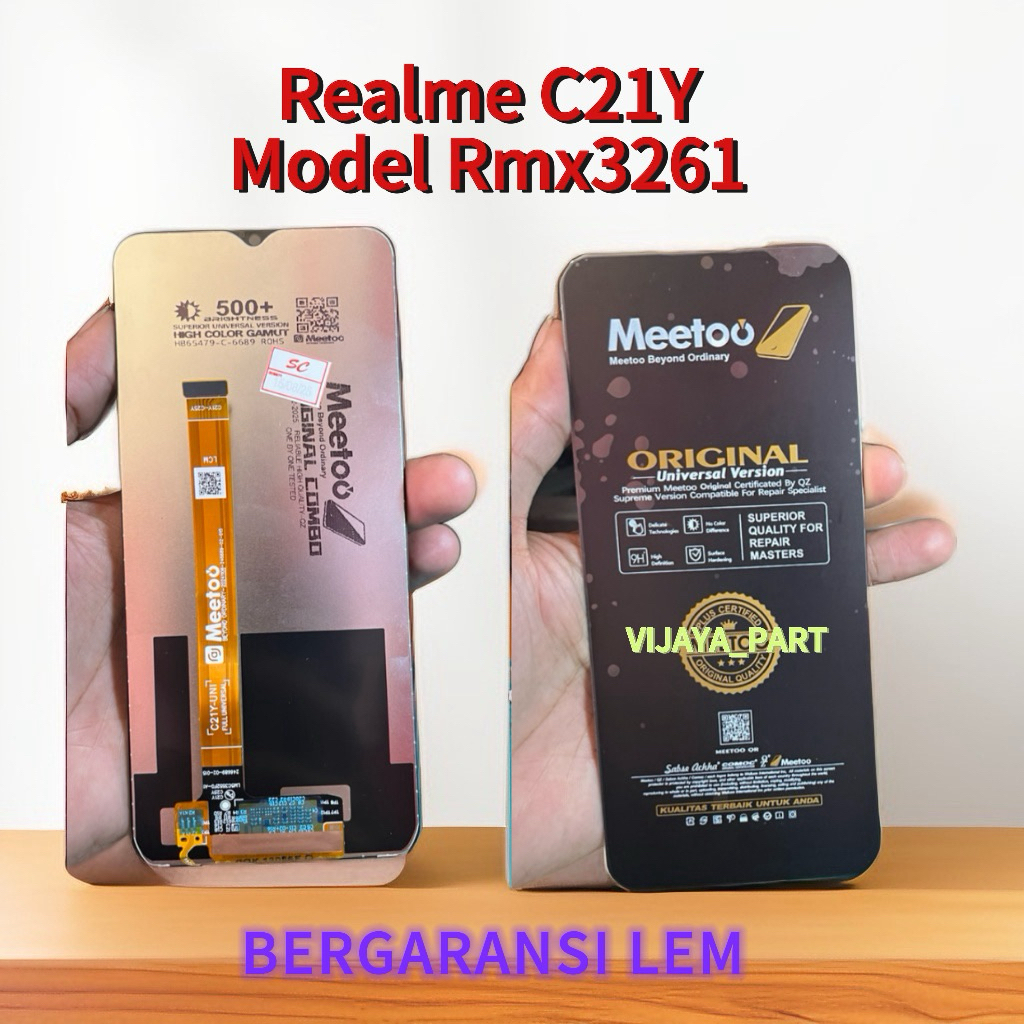 Lcd Layar Sentuh Hp Realme C21Y Model Rmx3261