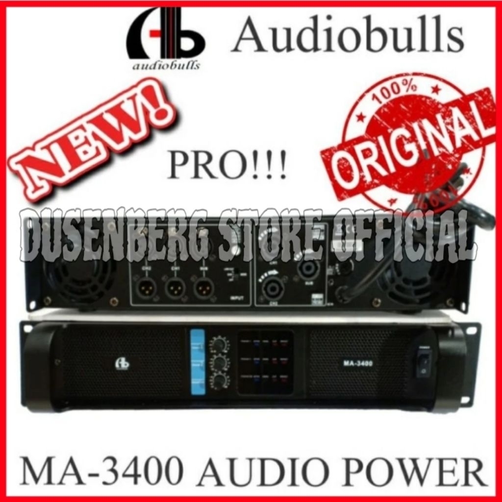 Power AB Audiobulls MA-3400 Power AB Audiobulls Premium Original