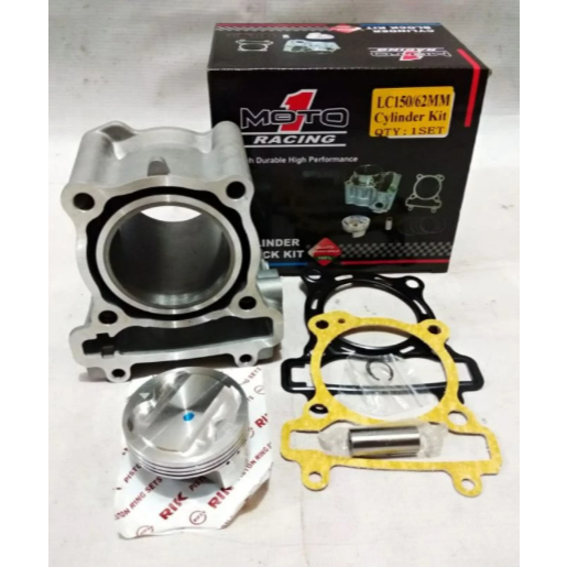 CYLINDER BLOK BLOCK MOTO1 MOTO 1 RACING 62 MM 62MM MX KING VIXION JUPITER MX SET ORIGINAL MOTO1