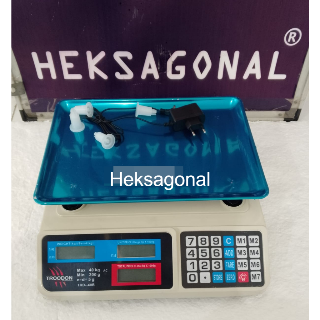 Timbangan buah digital 40kg besar barang sayur harga GW 6018 BPN