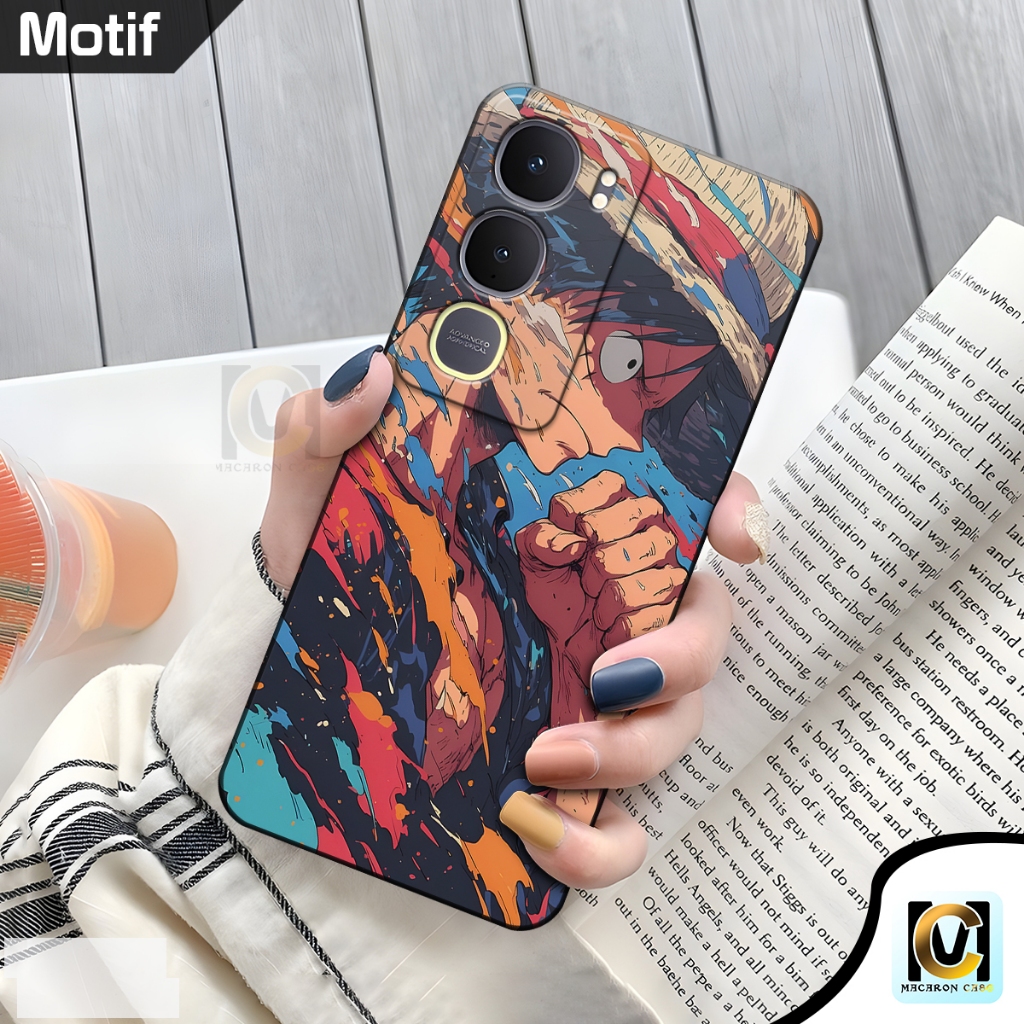 SOFT CASE VIVO Y21D Y31 CASE SILIKON LENTUR PELINDUNG HP CASING FOR VIVO MOTIF One Piece