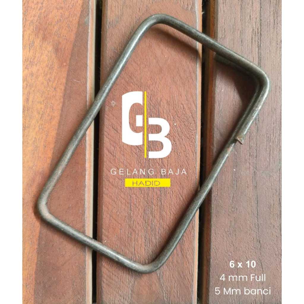 Cincin Ring Begel Behel Ukuran 6x10, 6x12 4mm Asli GBH [satuan]
