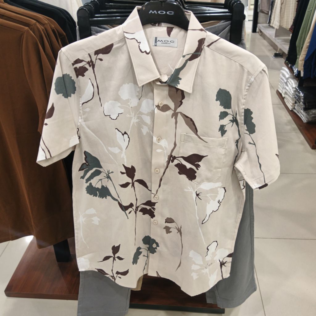 MOC KEMEJA PRIA LENGAN PENDEK - KEMEJA PRIA CASUAL - ORIGINAL