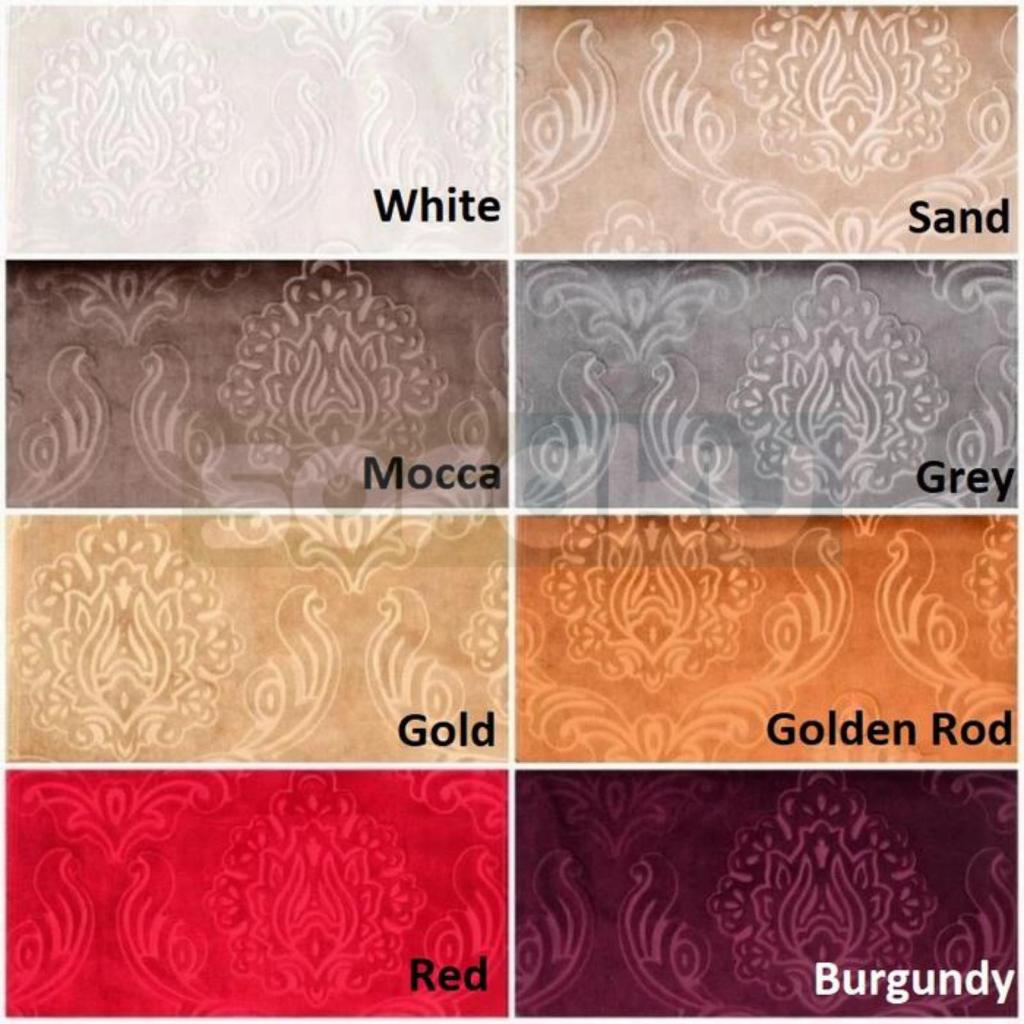 PERSIAN Emboss Motif - Kain Suede Emboss Motif Corak