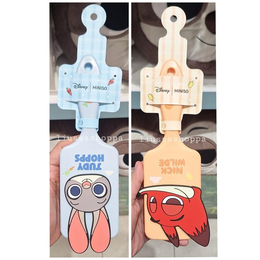 Sisir Miniso - Disney Zootopia Collection Cushion Massager Brush