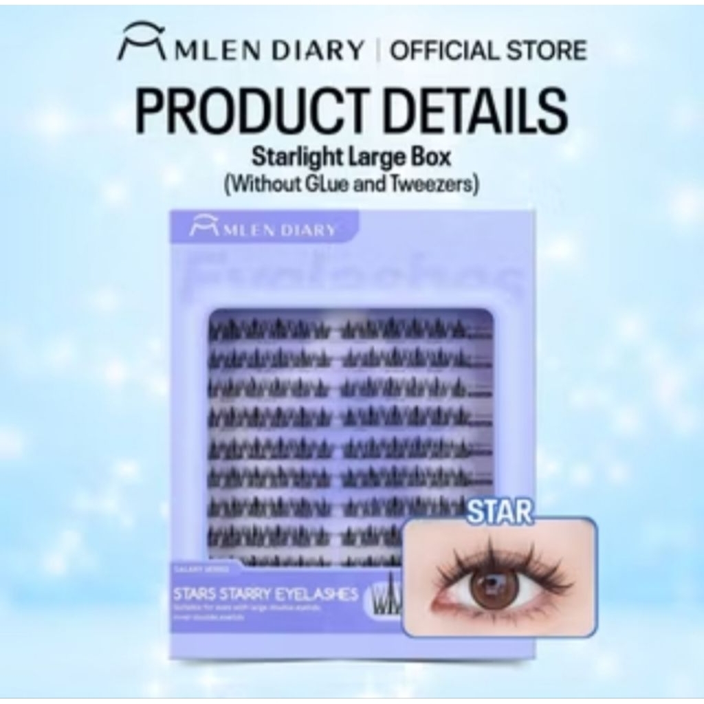 MLEN DIARY Bulu Mata Palsu STAR MAX Series