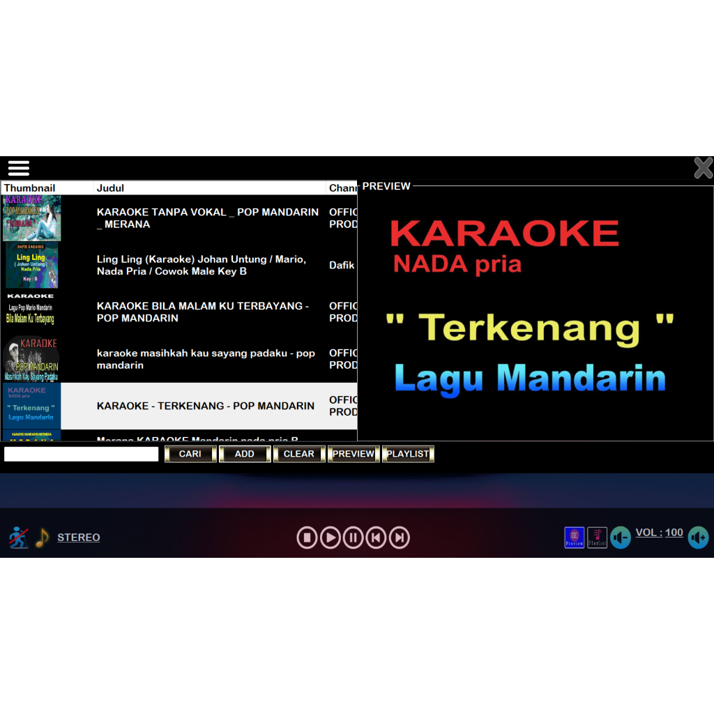 SOFTWARE KPRO YOUTUBE PLAYERS