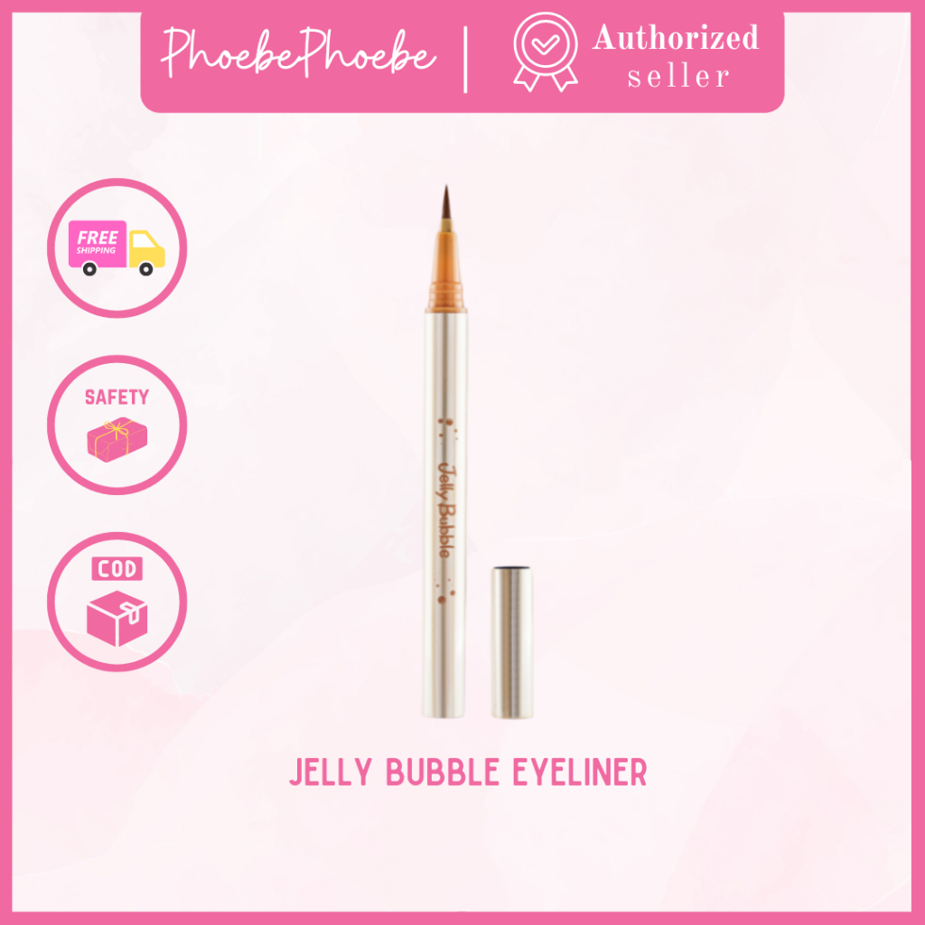Jelly Bubble Ultra-fine Liquid Eyeliner Pen cepat kering, waterproof, halus, dan tahan lama