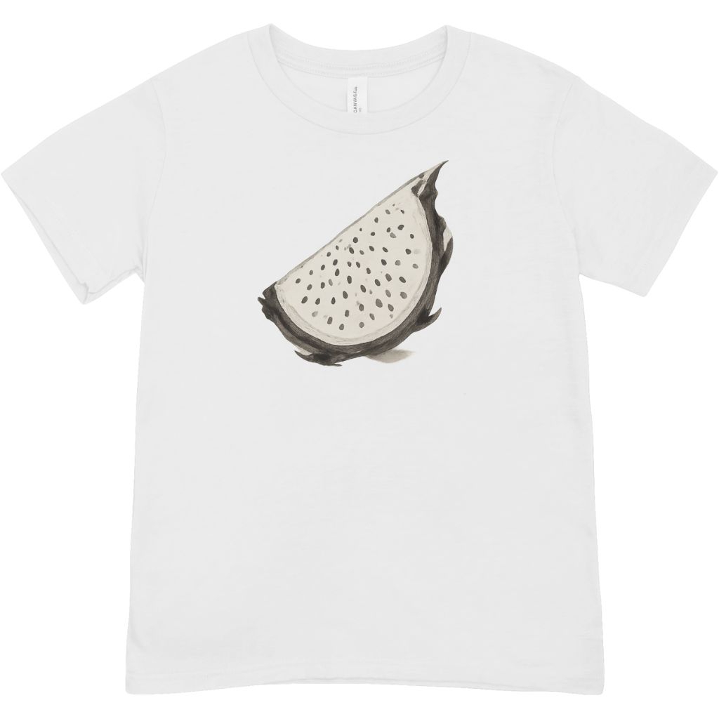 Wenny's Tshirt - Kaos Buah Naga Warna Putih Unisex