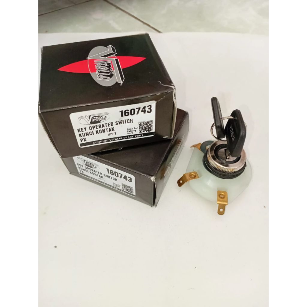 Kunci kontak/ Kunci stang Vespa PX 150